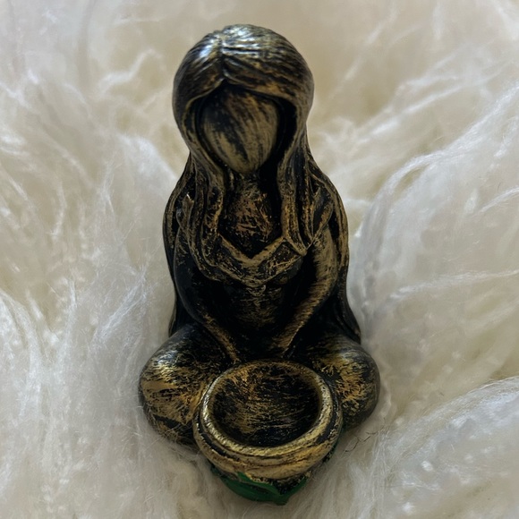 goddess lady crystal sphere holder boho new botique - Picture 11 of 12